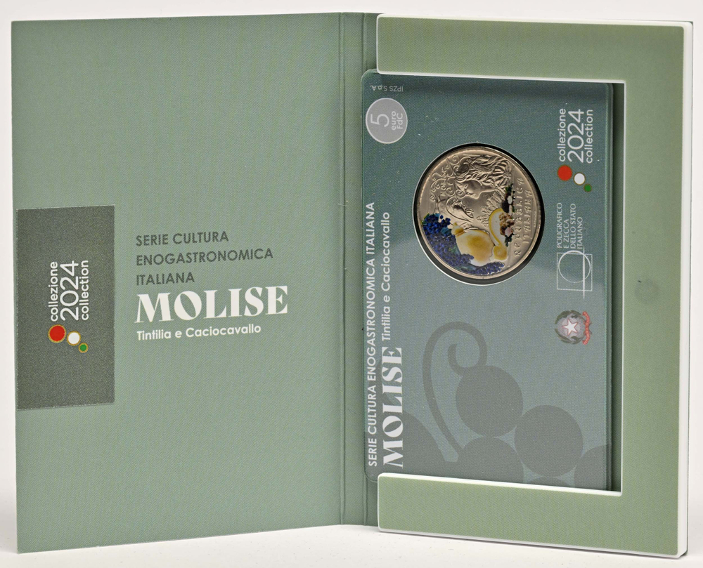 ИТАЛИЯ, 2024, 5 ЕВРО