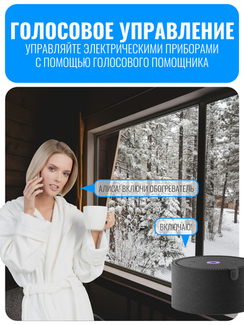 Умная Wi-Fi розетка Smart Aura 20А