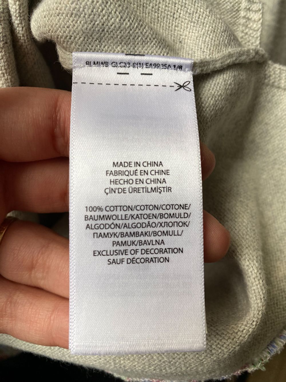 Хлопковый свитер Ralph Lauren, 98