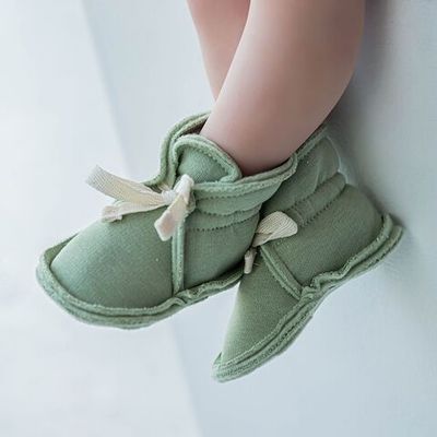 Warm mocks 3-18 months - Desert Sage