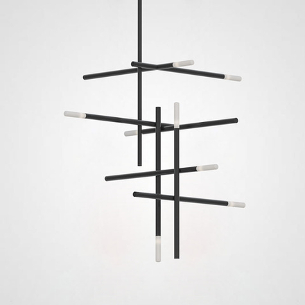 Подвесная Люстра Traverse H105 Black By Imperiumloft