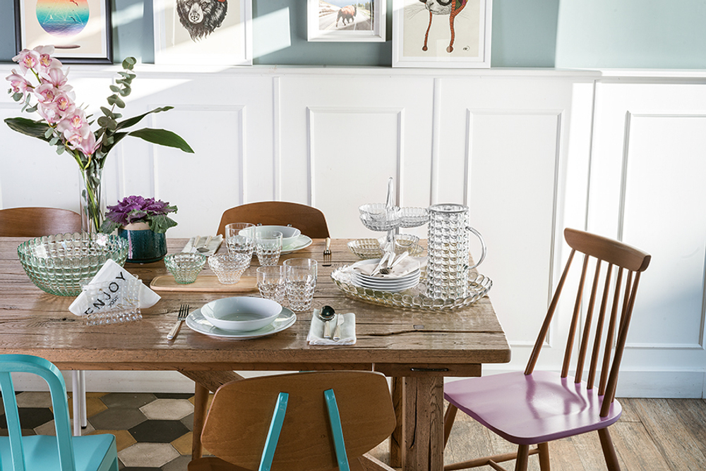 Набор менажниц tiffany, акрил, голубой, 2 шт.