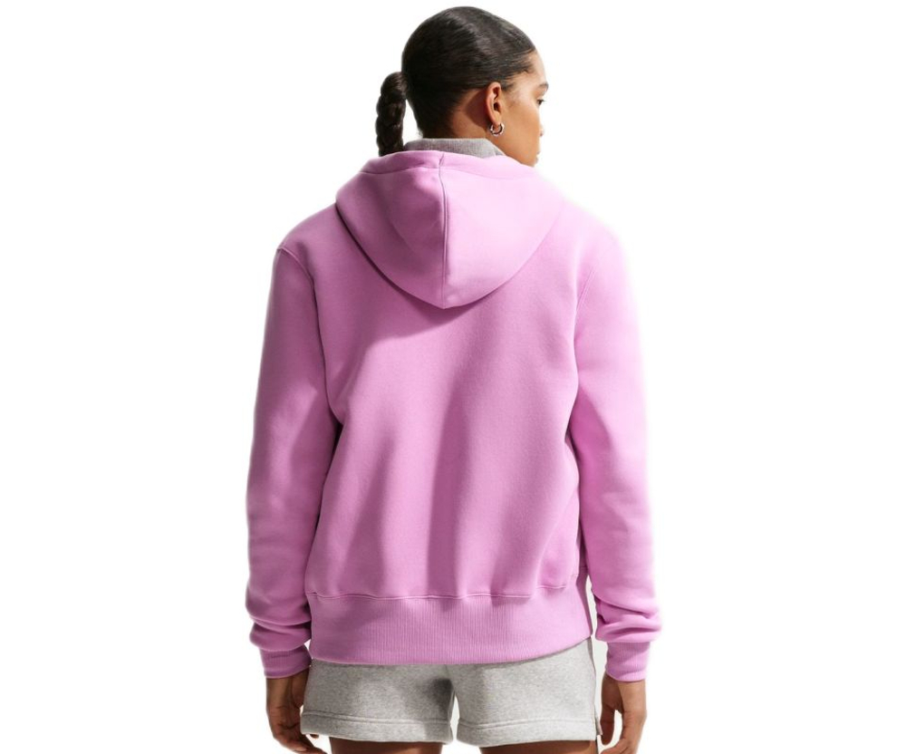Женская теннисная куртка Nike Sportswear Phoenix Fleece - light magenta/sail