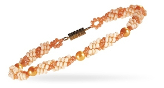 "Браслет.Персик"-А-182 набор для бисероплетения