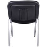 УЦЕНКА-Стул Helmi HL-F01 "Изо", каркас хром, обивка ткань серая