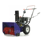 MasterYard MX6522 снегоуборщик бензиновый 6.5 л.с, ковш 56 см, выброс 8 м, 4 вперед/2 назад