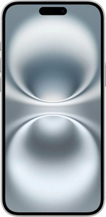 Смартфон Apple iPhone 16 Plus, OLED-экран, 6.7", 128ГБ, белый, nanoSIM+eSIM