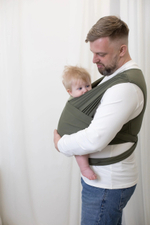 Трикотажный слинг QUICK HUGS (без намотки) цвет Хаки