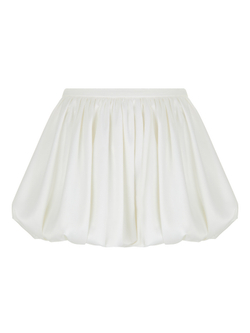 Юбка-шорты "Marshmallow" шёлк, ванильный