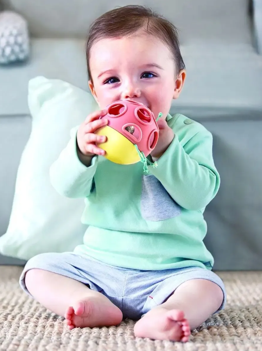 Детская игрушка Неваляшка "Божья коровка" серия Малышам