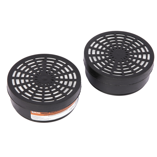 Фильтр комбинированный к полумаске изолирующей ИСТОК 300/400, А1Р1, 2 шт. Россия, 892447