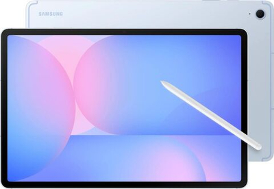 13.1" Планшет Samsung Galaxy Tab S10 FE+ SM-X626B 8/128 GB 1580 5G, 2880 x 1800, 90Гц, Android 15, со стилусом, голубой [sm-x626blbrcau]