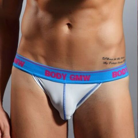 Мужские трусы танга GMW Tanga White