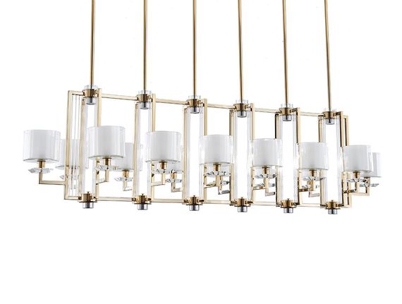 Подвесная люстра Newport 4408+6/S gold М0064728