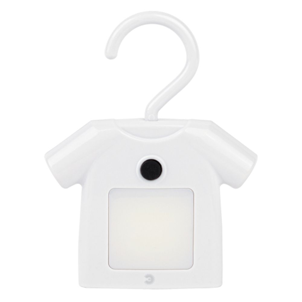 Ночник - светильник светодиодный ЭРА NLED-485-1W-SW-W на батарейках с выключателем белый