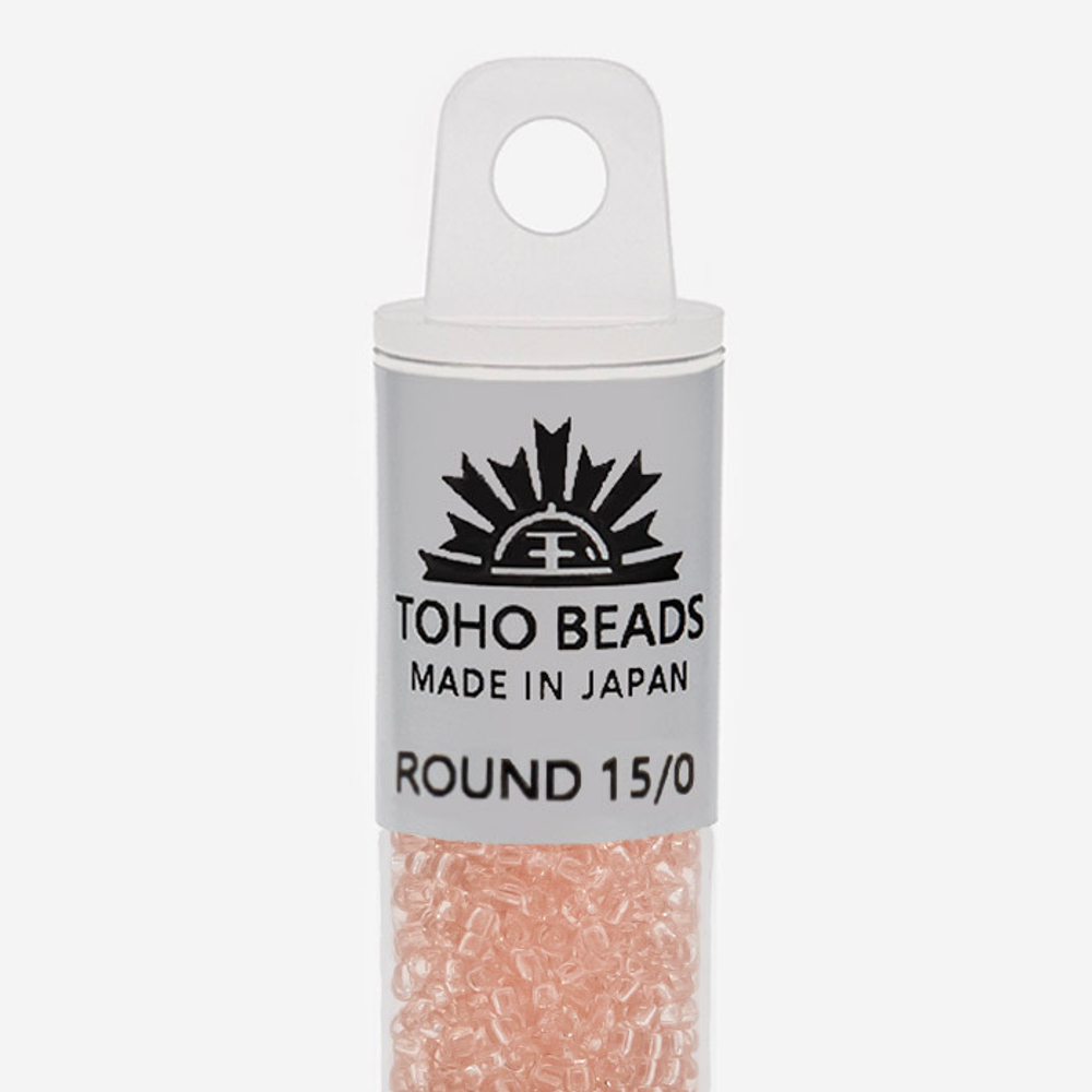 Японский бисер TOHO Round 15/0 (№11), прозрачный