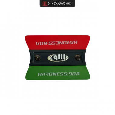 Gloss Work Двусторонний ракель с разной жесткостью 60А-90А. Магнитный, сменный.