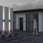 Уличный настенный светильник Outdoor O570WL-L20B3K