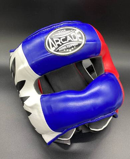Шлем боксерский с бампером Arcade Rus Team