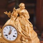 Кабинетные часы в стиле Карла Х