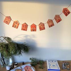 гирлянда «домики»