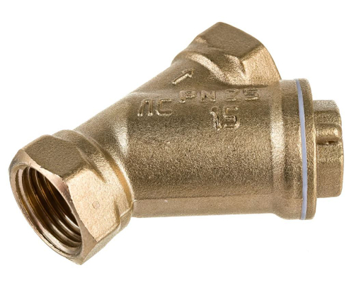 Фильтр сетчатый для ГАЗА 1/2" ВР/ВР латунный под пломбу VALFEX 46Б5фт (120/30)