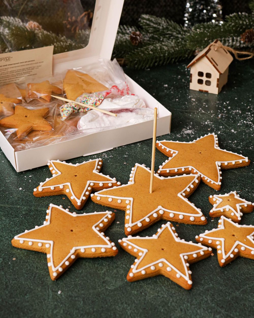 Имбирные пряники "Человечки" - 4 шт.