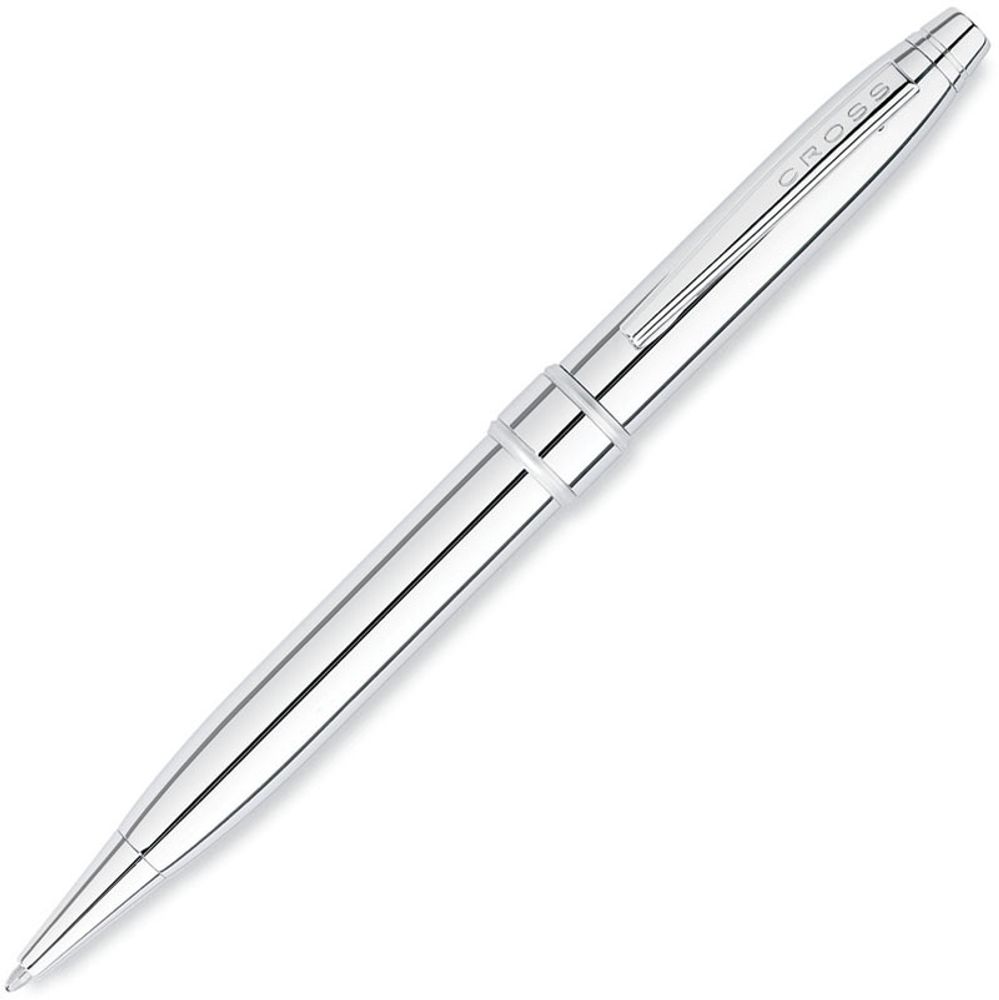 Cross Stradford - Pure Chrome, шариковая ручка, M, BL