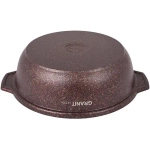 Кастрюля-жаровня 3л «Granit ultra» (red) со стеклянной крышкой жга31а