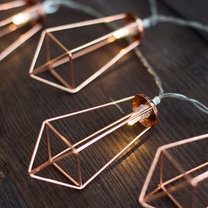 Гирлянда Crystal Pink Gold