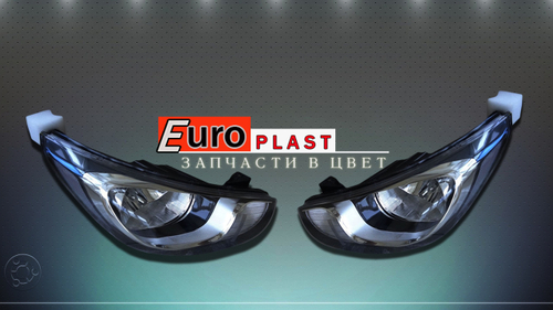 Фары галогеновые Hyundai Solaris 2010-2014 (правая\левая)