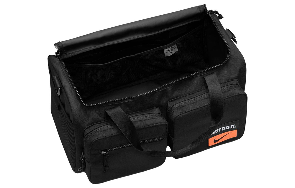 Nike Cotton Gym Bag, Travel Bag, Handbag Regular Unisex Black
