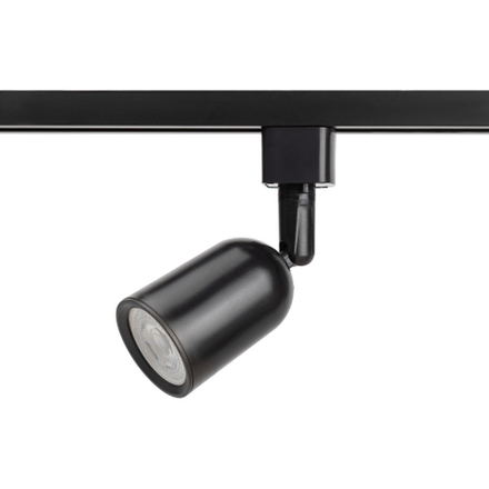 Трековый светильник однофазный ЭРА TR41-GU10 BK под лампу GU10 черный