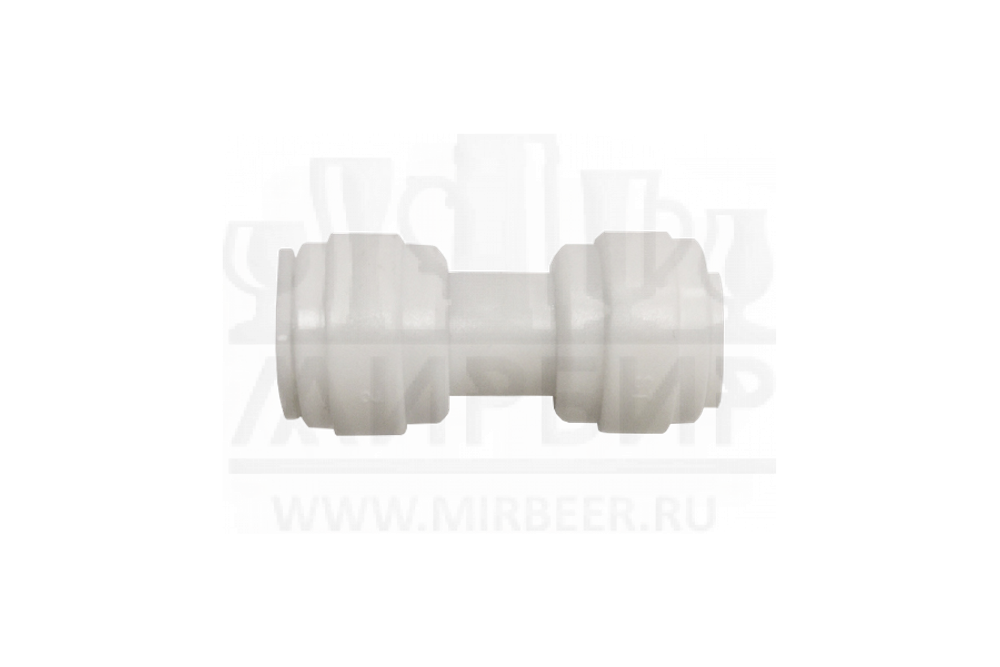 Соединитель пластик. 3/8 для трубки MDP