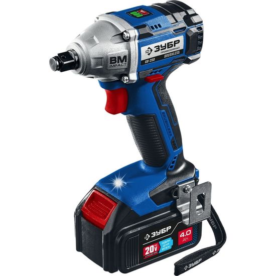 Аккумуляторный гайковерт "ЗУБР" GB-250-42