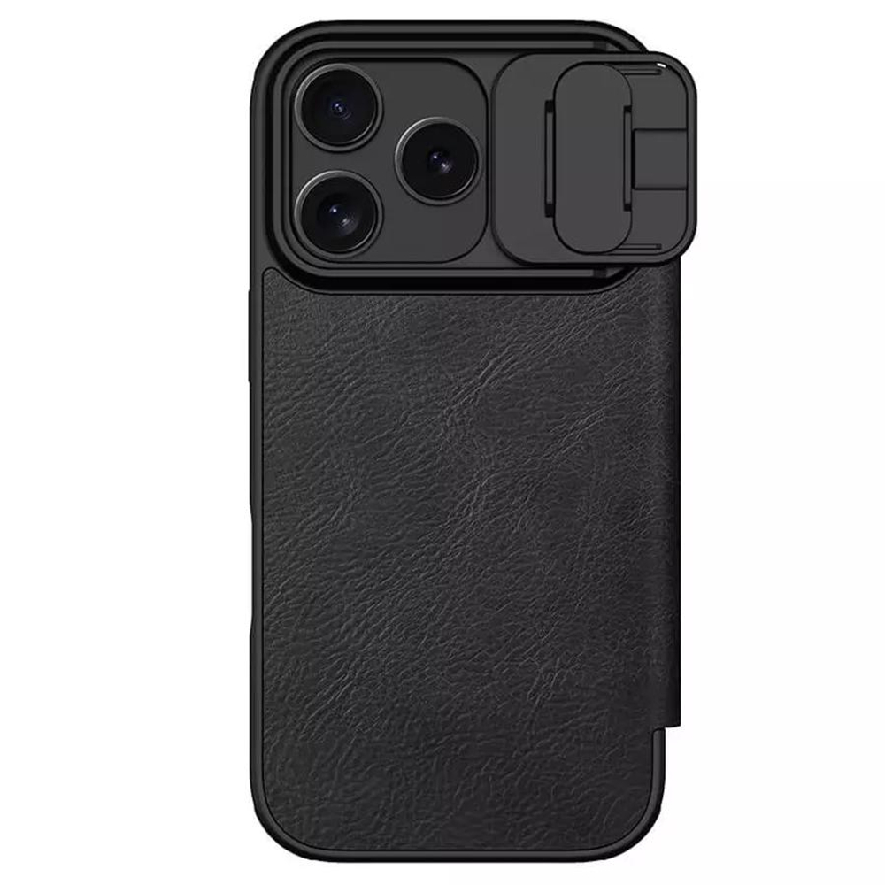 Кожаный чехол-книжка Nillkin Leather Qin Pro для iPhone 17 Pro