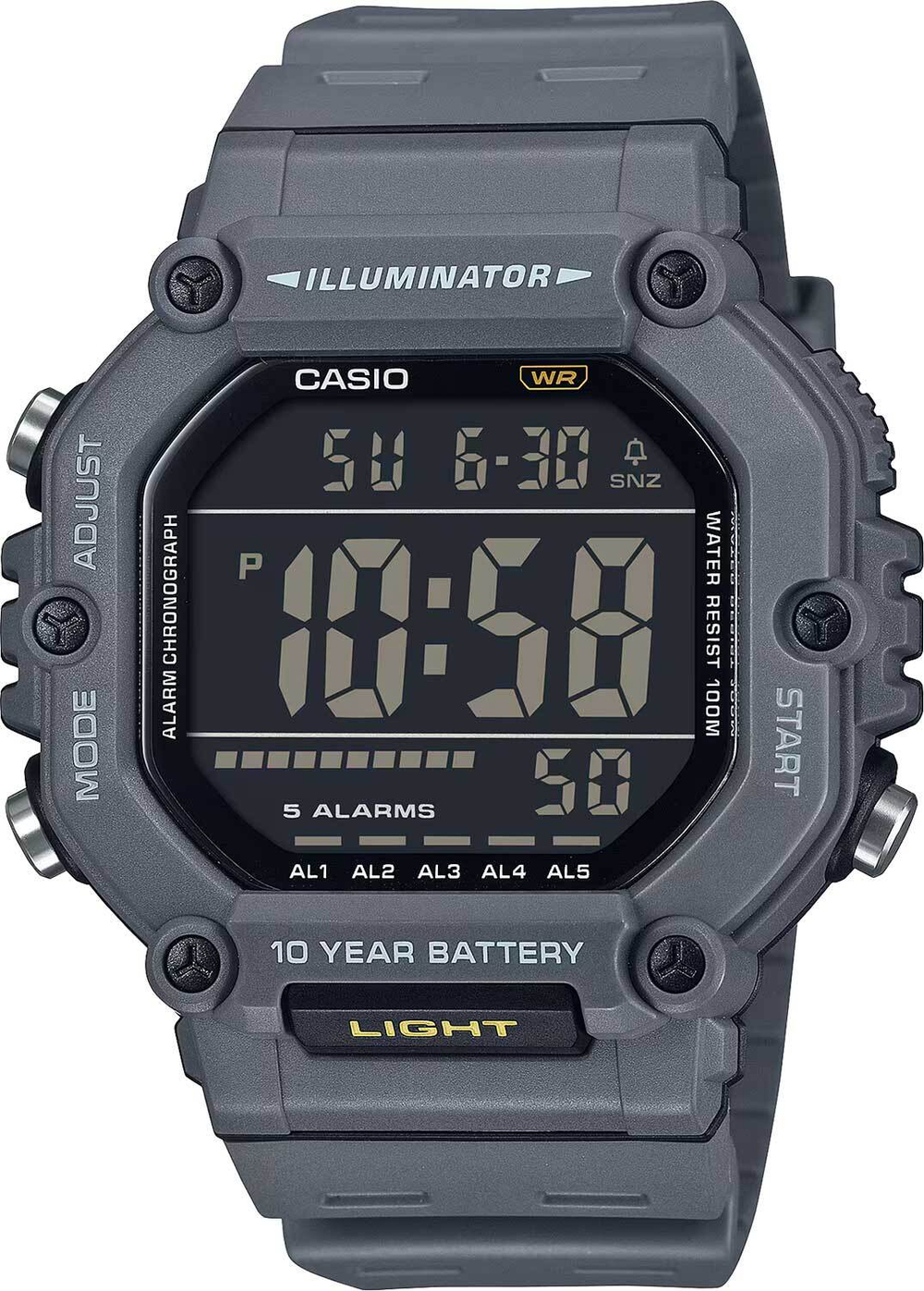 Мужские наручные часы Casio Collection AE-1600H-8B