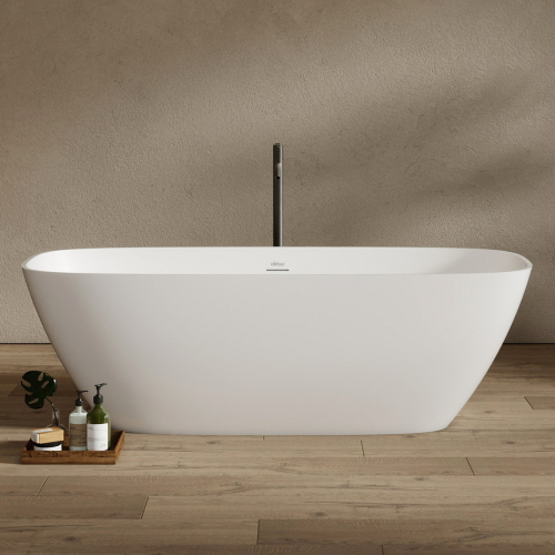 Ванна из искусственного камня ABBER Stein AS9632 белая матовая