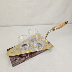 Мастерок сувенирный со стопками "Златоуст"