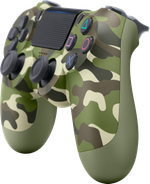 Sony DualShock 4 v2 (CUH-ZCT2E) зеленый камуфляж