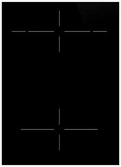 Стеклокерамическая панель Smeg SE232TX1