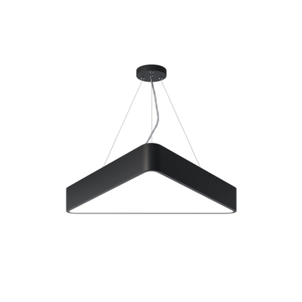 Светильник LED ЭРА Geometria SPO-151-B-40K-030 Delta 30Вт 4000К 3000Лм IP40 600*600*80 черный подвесной