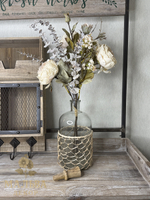 Бутылка декоративная "Флинт" от J-LINE стекло 15x15x32см от J-LINE