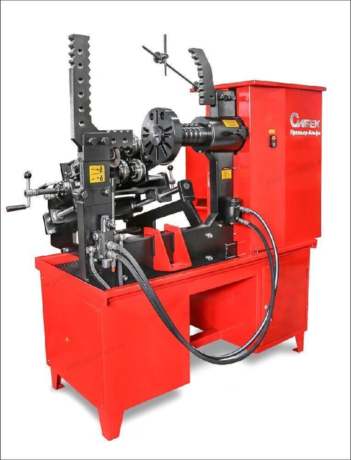 Станок универсальный для прокатки стальных и правки литых дисков Премьер-Альфа Сибек