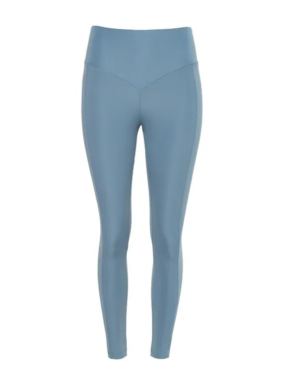 Леггинсы женские, цвет голубой, размер 44 (S)