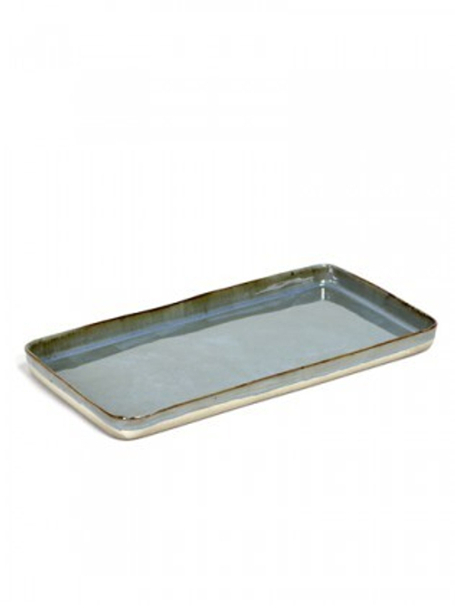 Блюдо сервировочное прямоугольное SERAX керамика/dark blue коллекция Terres de rêves