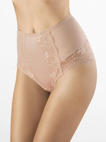 Высокие трусики-слипы Snejanna с кружевом (Размер: 48) (Цвет: красный)