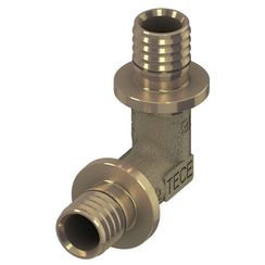 Уголок TECE соединительный 90 25/25, латунь