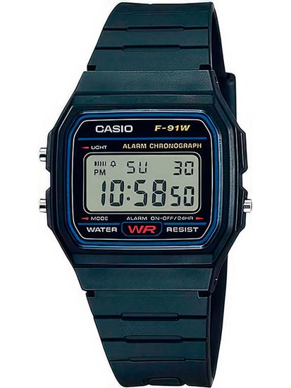 Наручные часы Casio F-91W-1