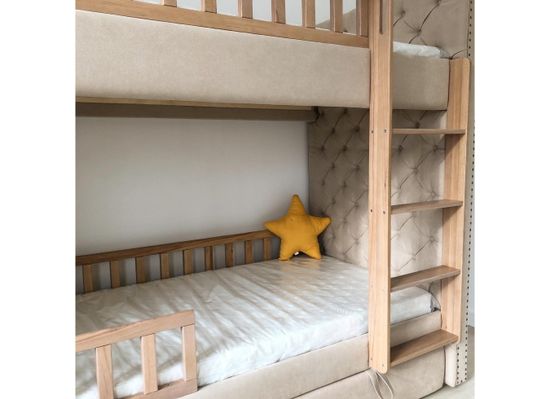 Кровать двухъярусная Elit soft (бежевый)